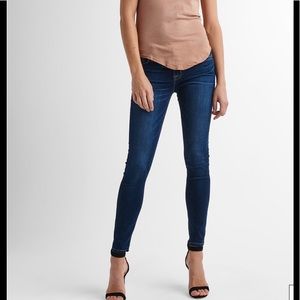 hudson nico skinny jeans blue gold
